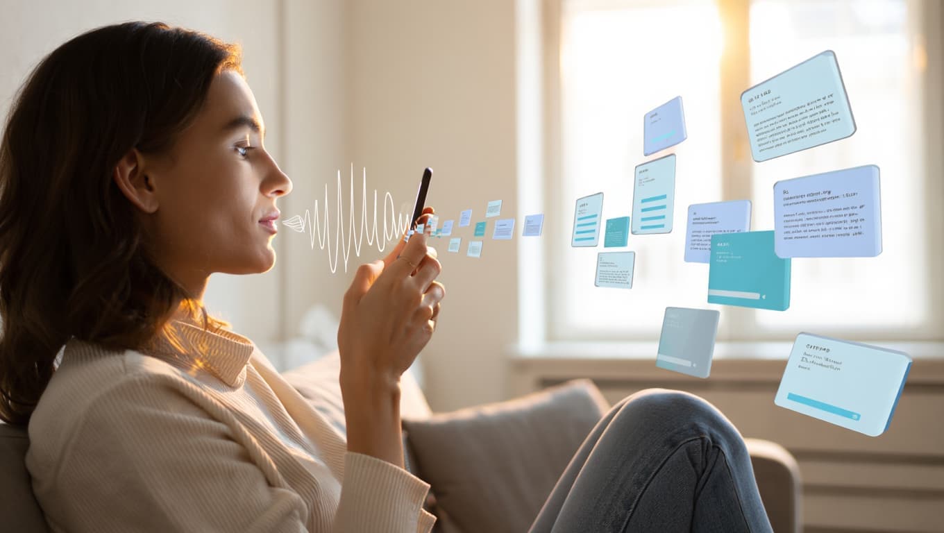 Как вести аудио-дневник: голосовые заметки, которые превращаются в текст